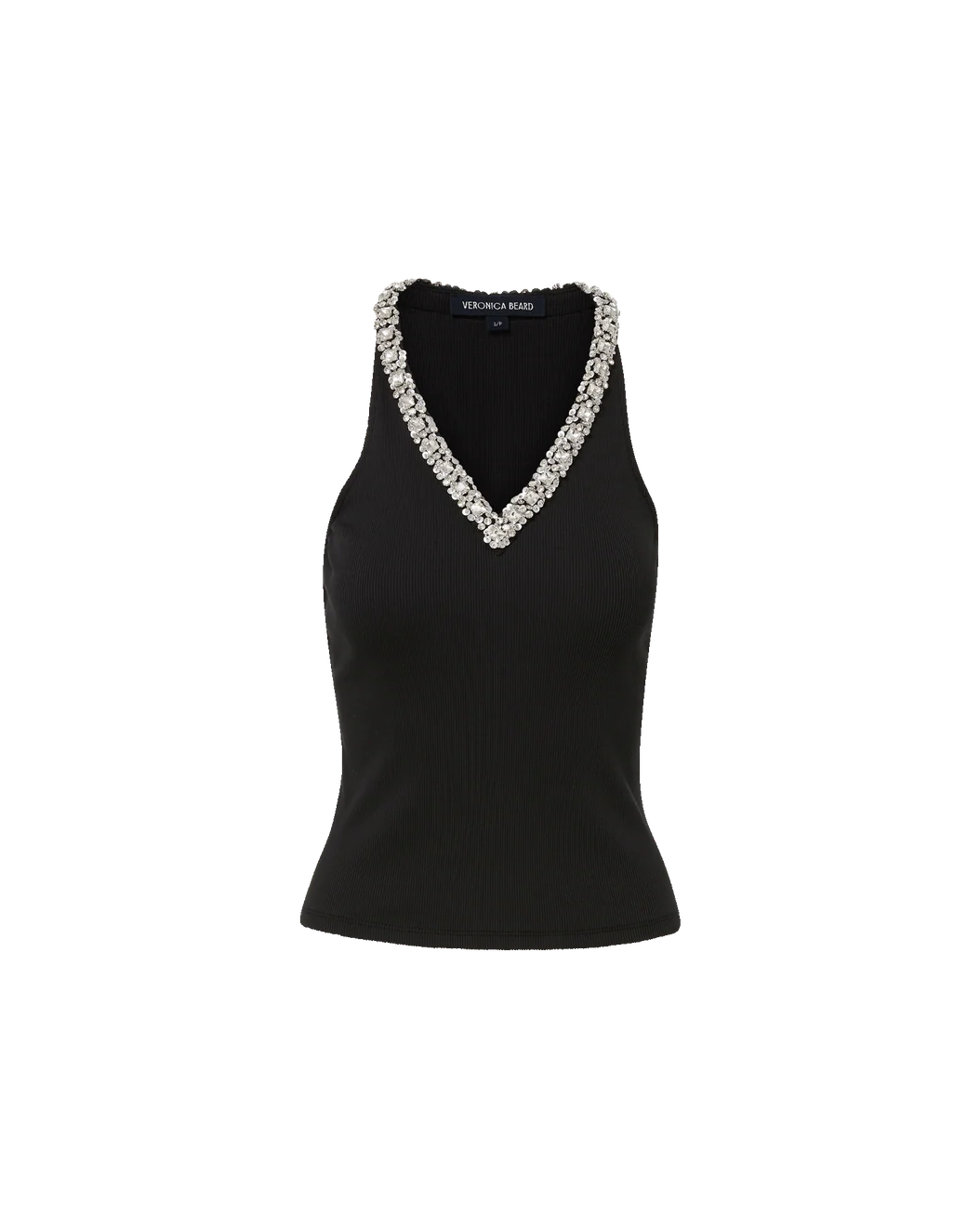VERONICA BEARD Ayres Rhinestone Embellished Top