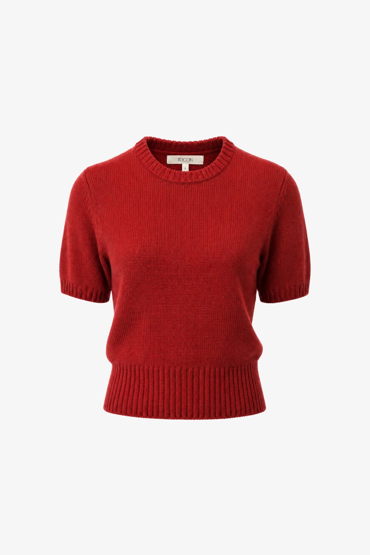 TOCCIN Elsie Short Sleeve Sweater