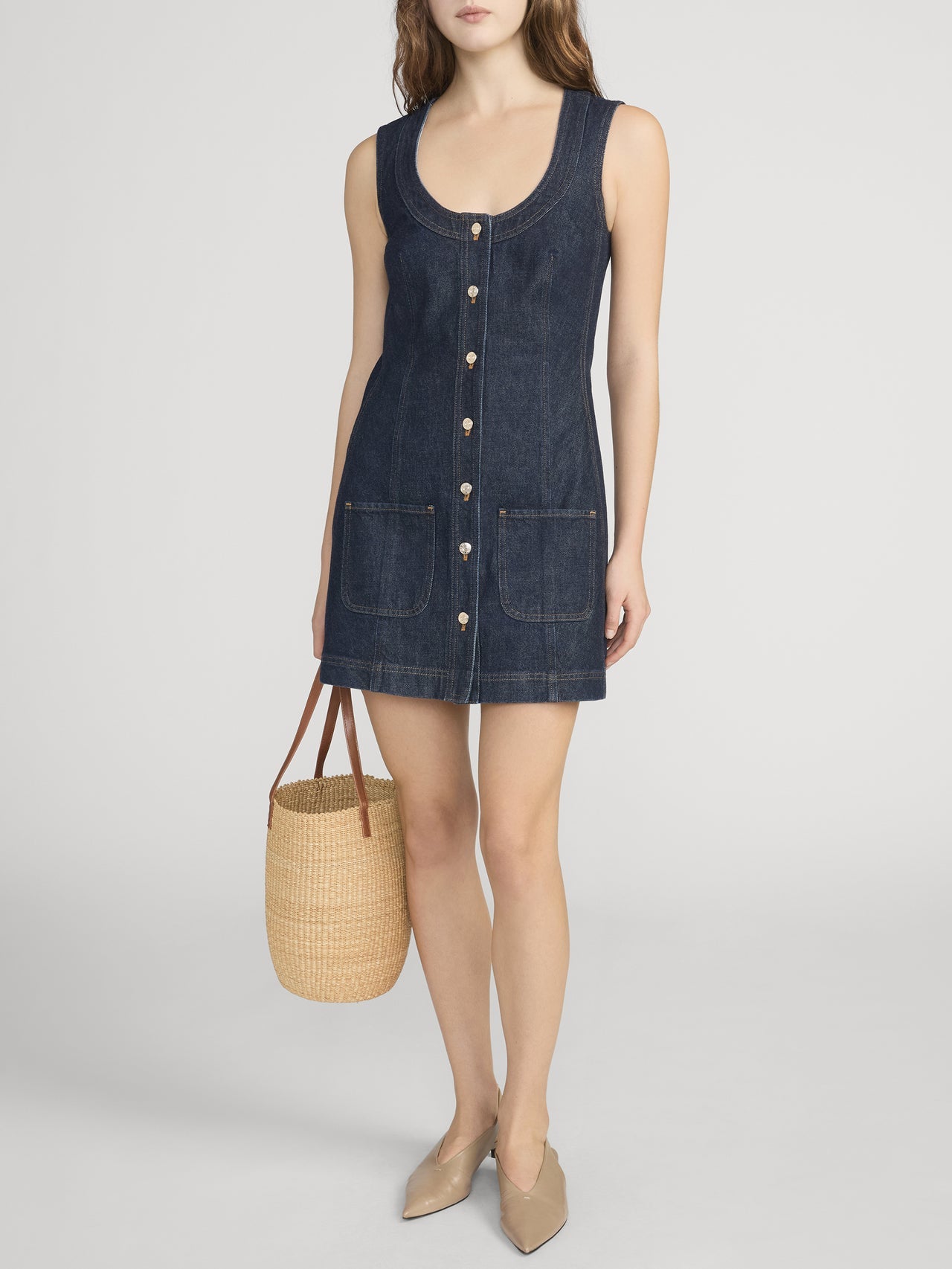 FRAME Patch Pocket Dress