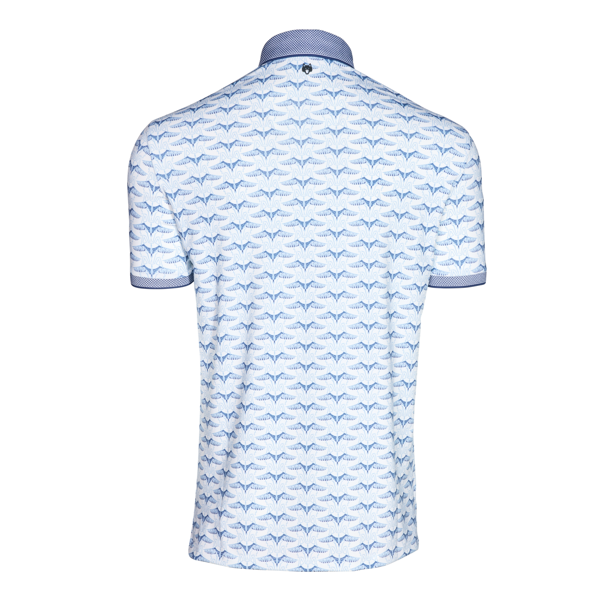 GREYSON Silver Stilt Shirt Sleeve Polo
