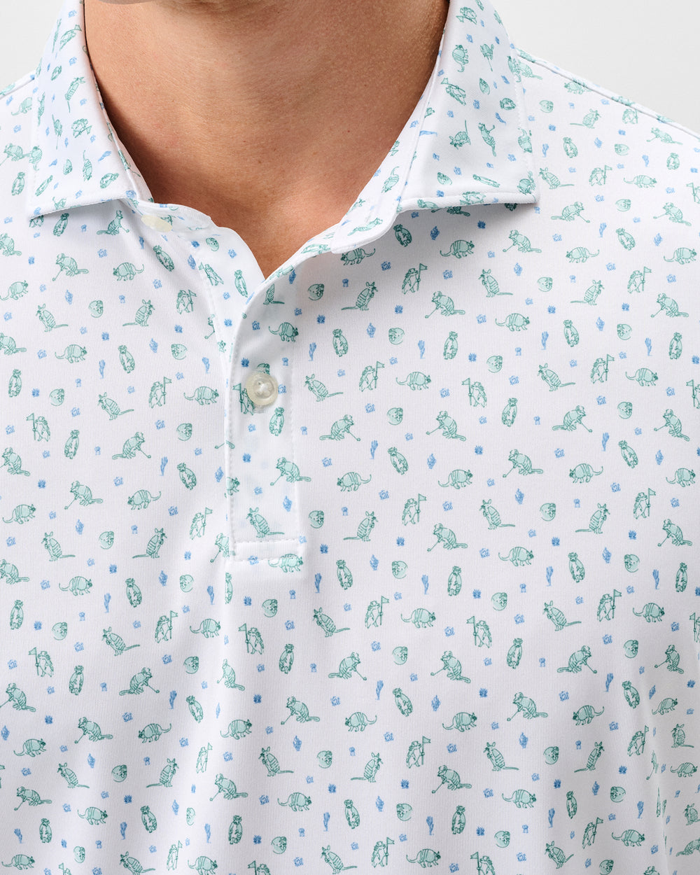 JOHNNIE-O Performance Jersey Polo Armadillo