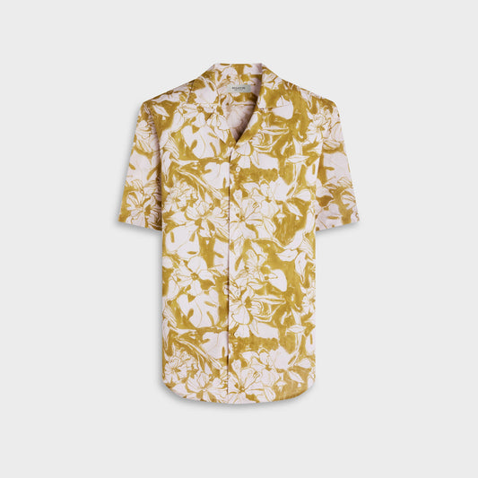 BUGATCHI Jackson Tropical Camp Shirt