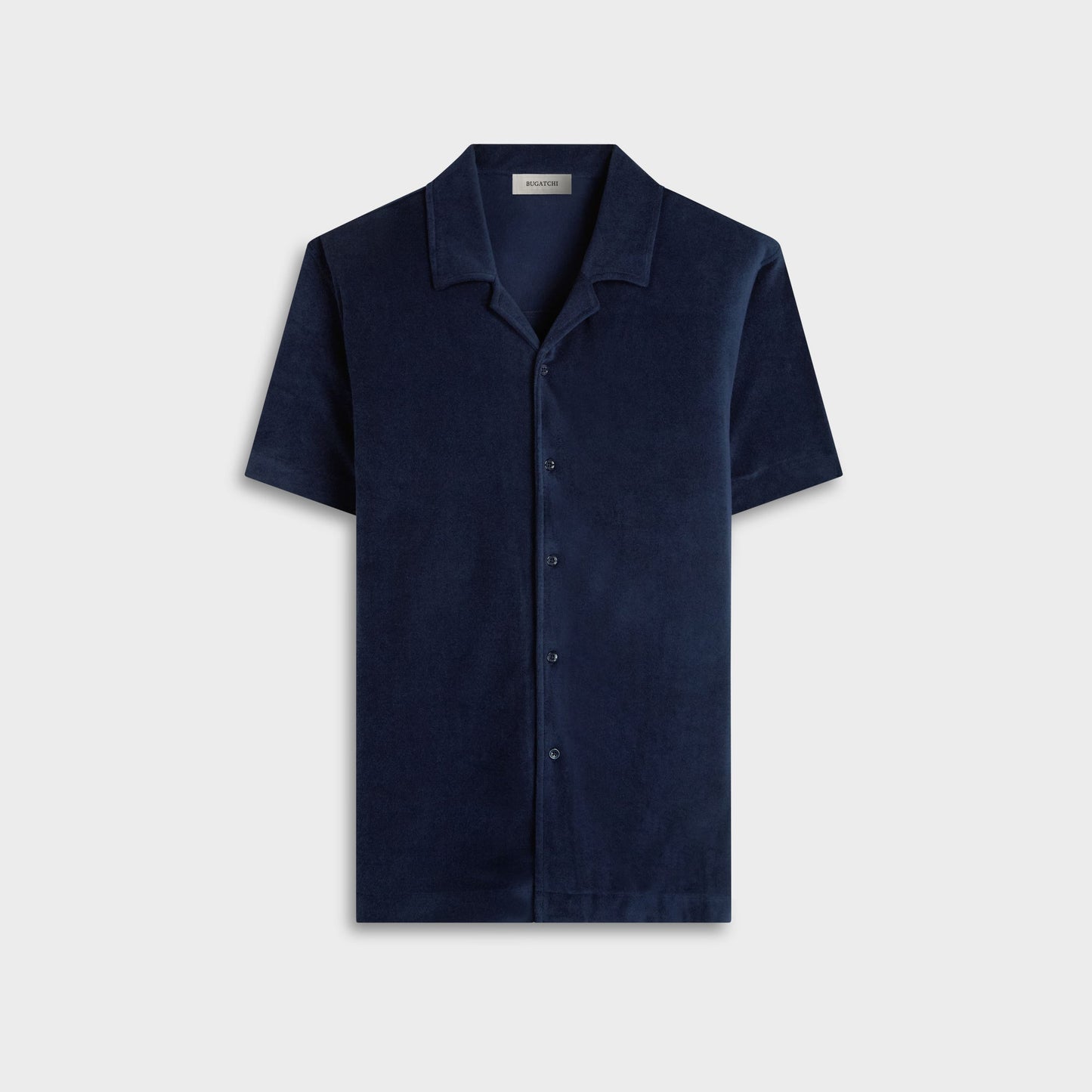 BUGATCHI French Terry Camp Shirt