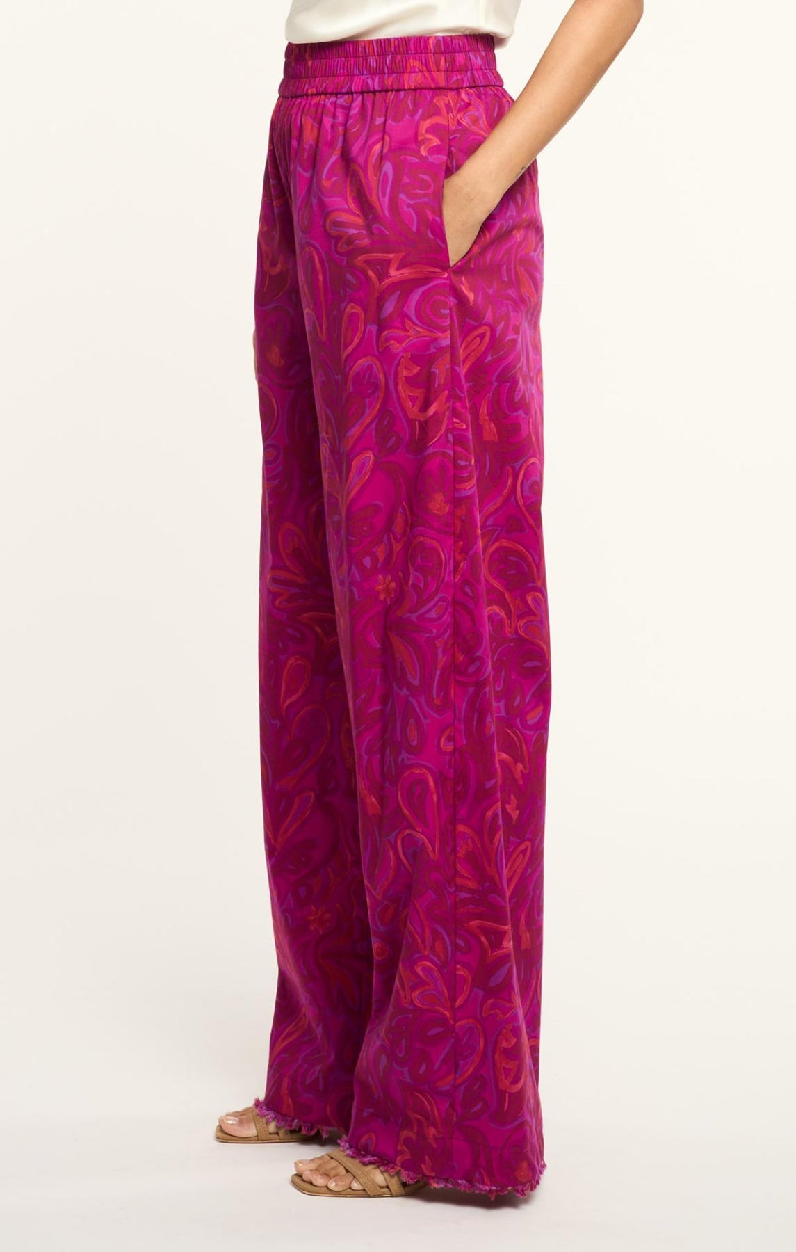 CINQ A SEPT Paisley Bloom Ibbie Pant