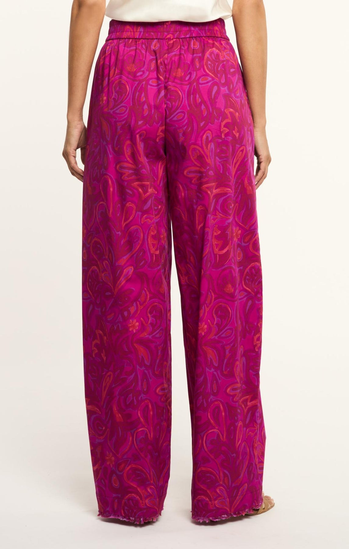 CINQ A SEPT Paisley Bloom Ibbie Pant