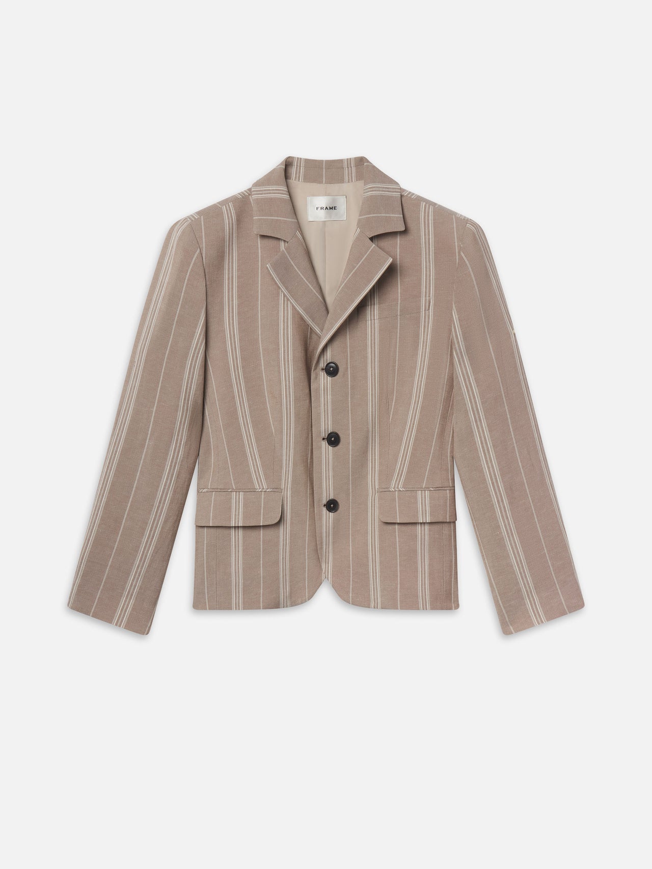 FRAME Linen Smart Blazer