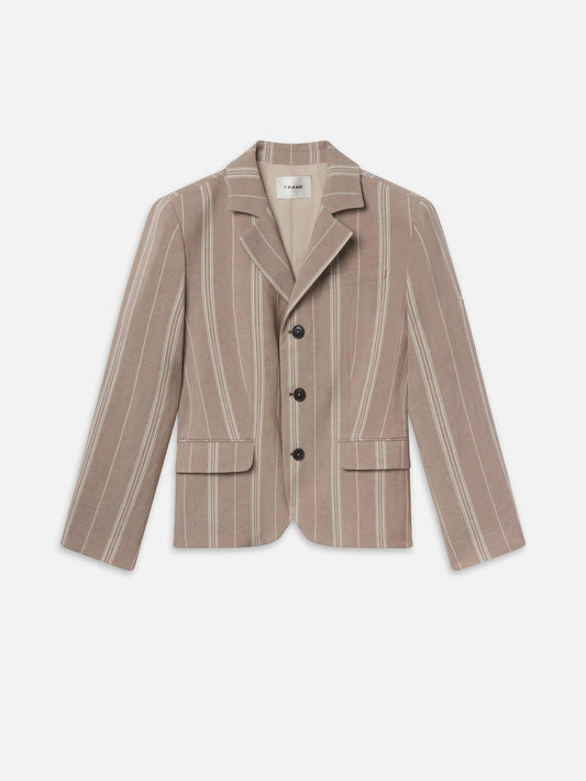 FRAME Linen Smart Blazer