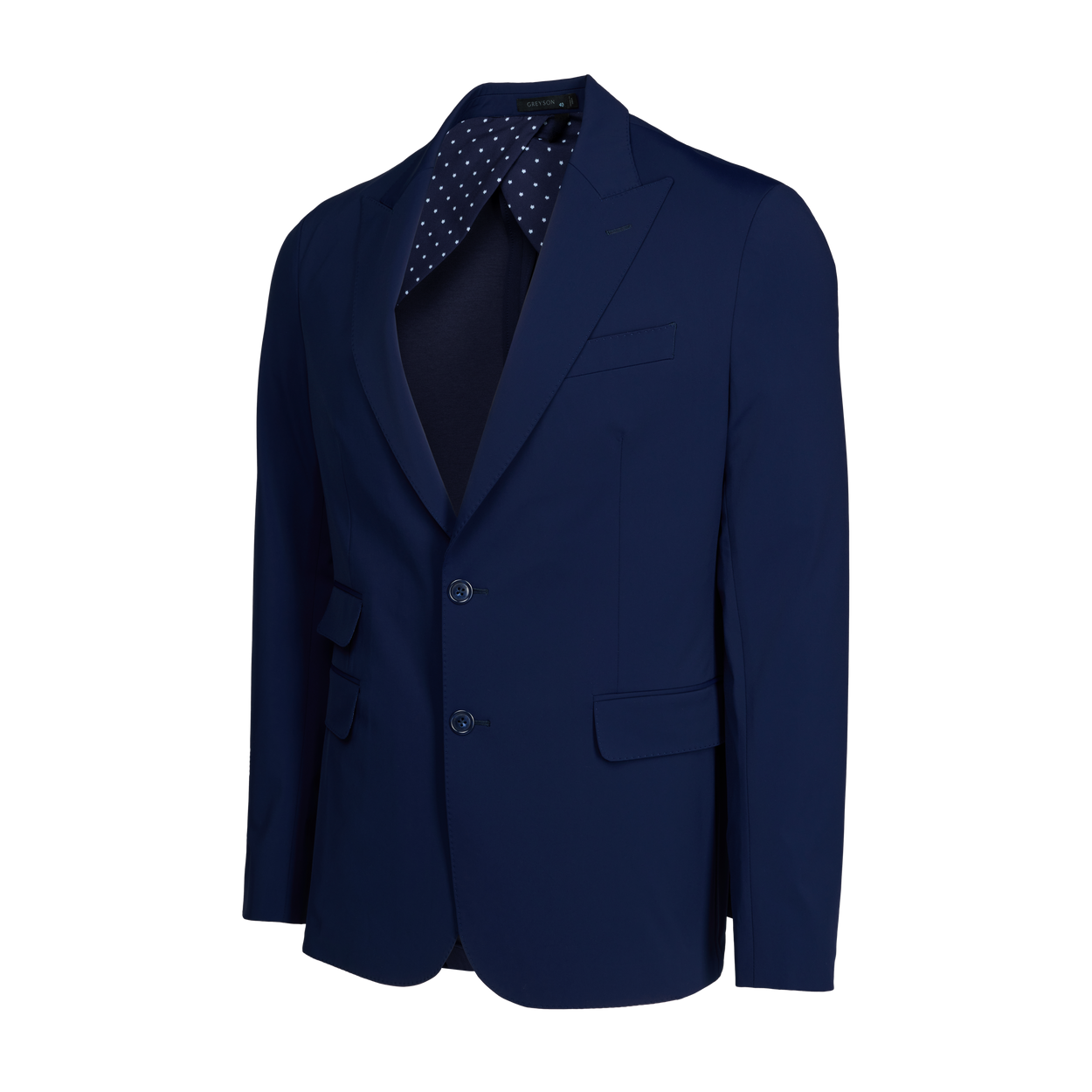 GREYSON Montauk Single-Breasted Peak Lapel Blazer