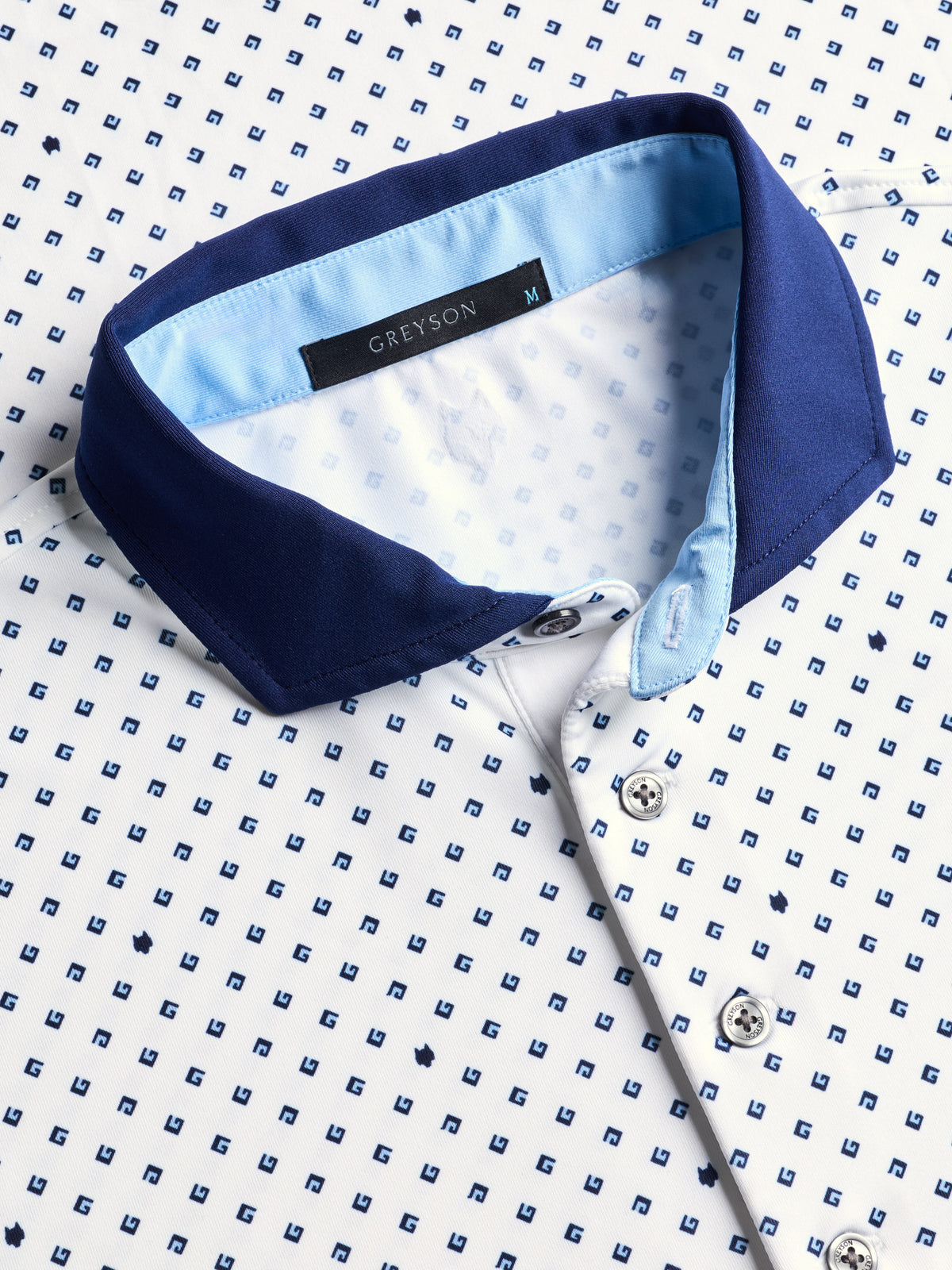 GREYSON G Squared Polo