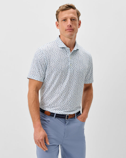 JOHNNIE-O Performance Jersey Polo Taco Tuesday