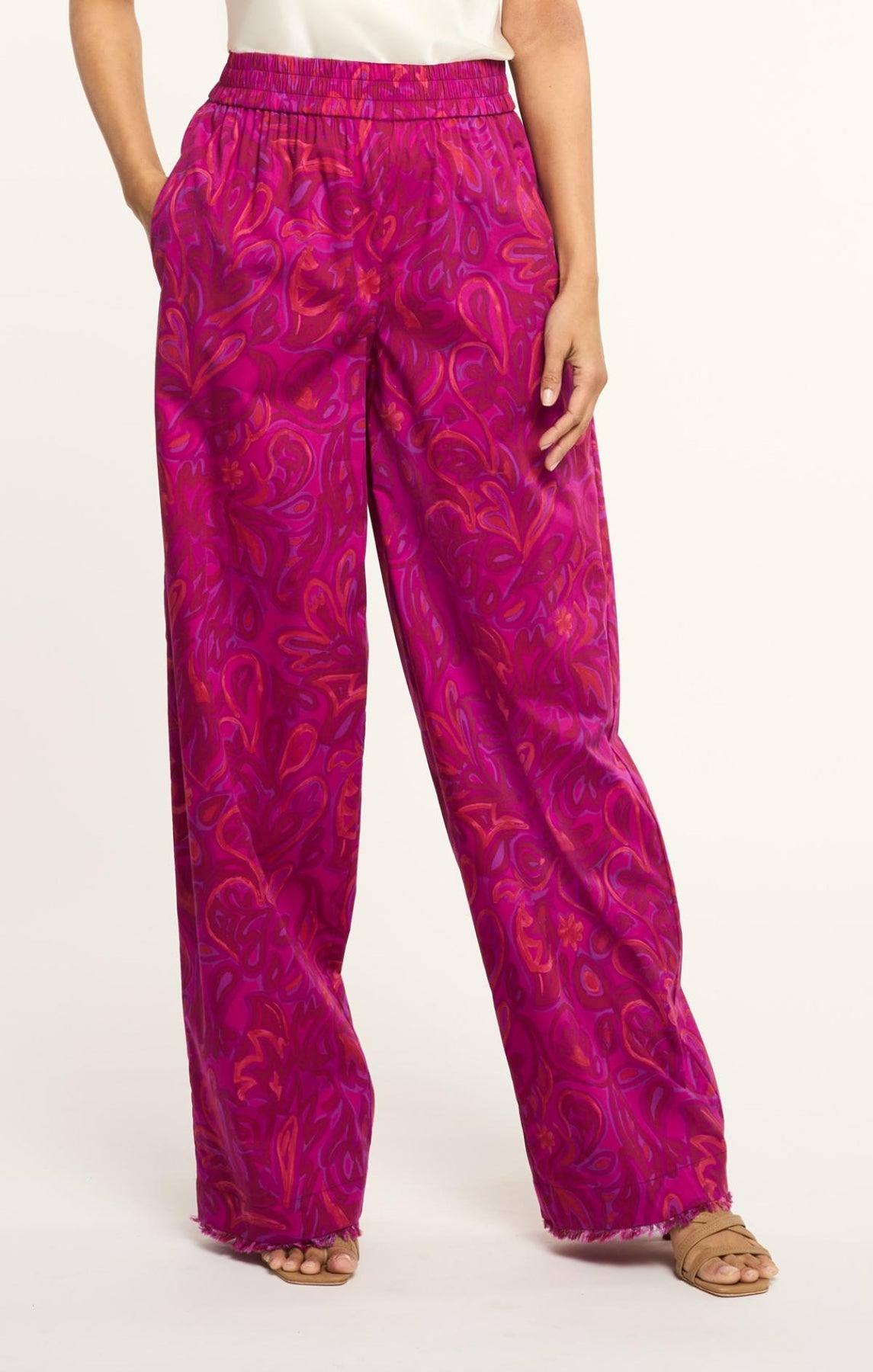 CINQ A SEPT Paisley Bloom Ibbie Pant