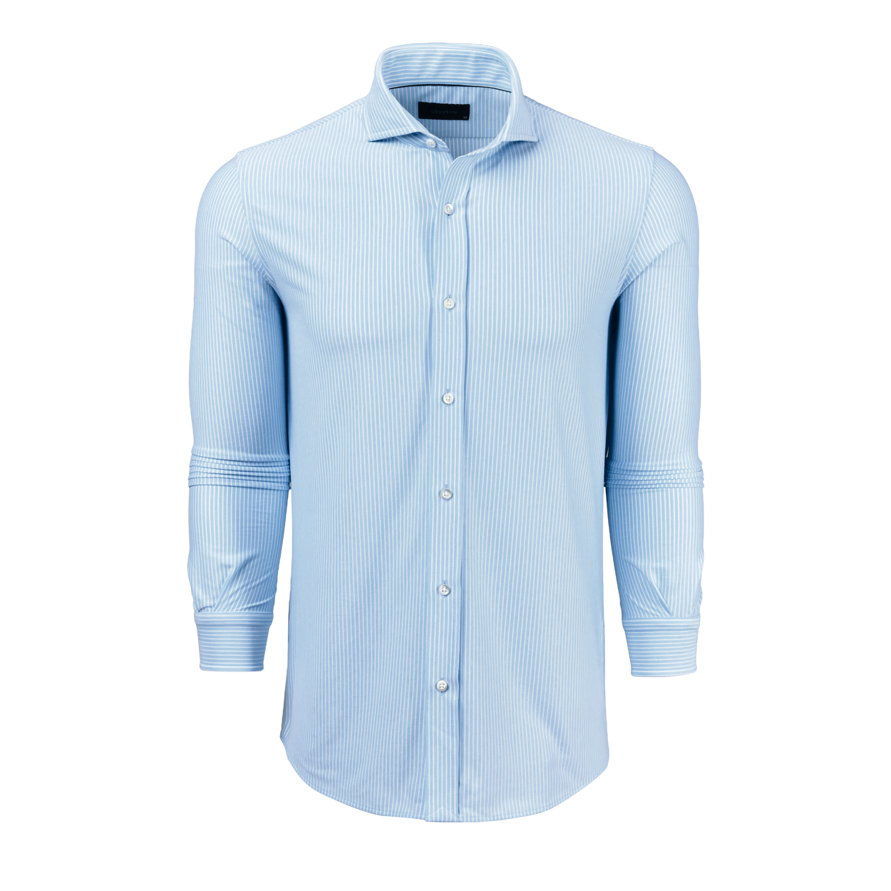 GREYSON Birmingham Striped Knit Shirt