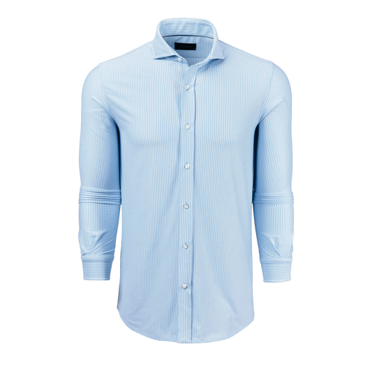 GREYSON Birmingham Striped Knit Shirt