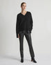 LAFAYETTE 148 Nappa Lambskin Leather Cigarette Pant