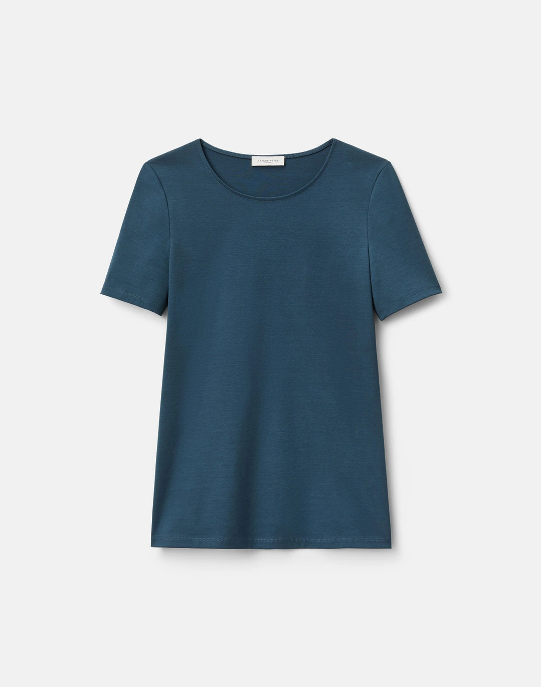 LAFAYETTE 148 Cotton Rib Crewneck