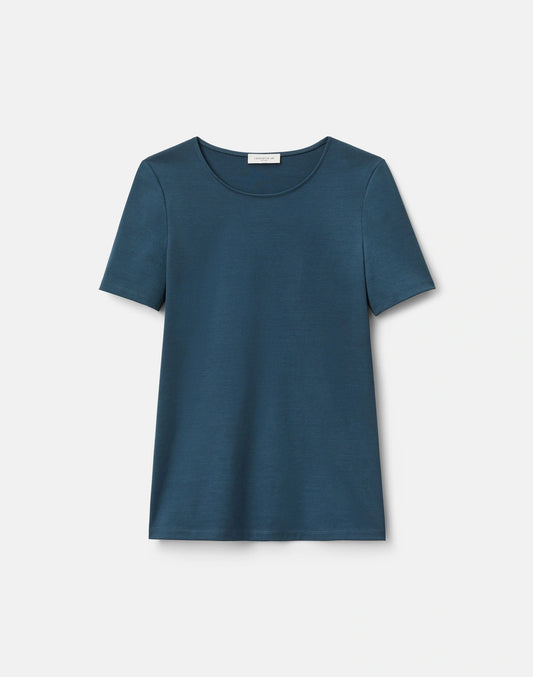 LAFAYETTE 148 Cotton Rib Crewneck