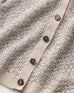 LAFAYETTE 148 Metallic Linen Silk Pointelle Cardigan