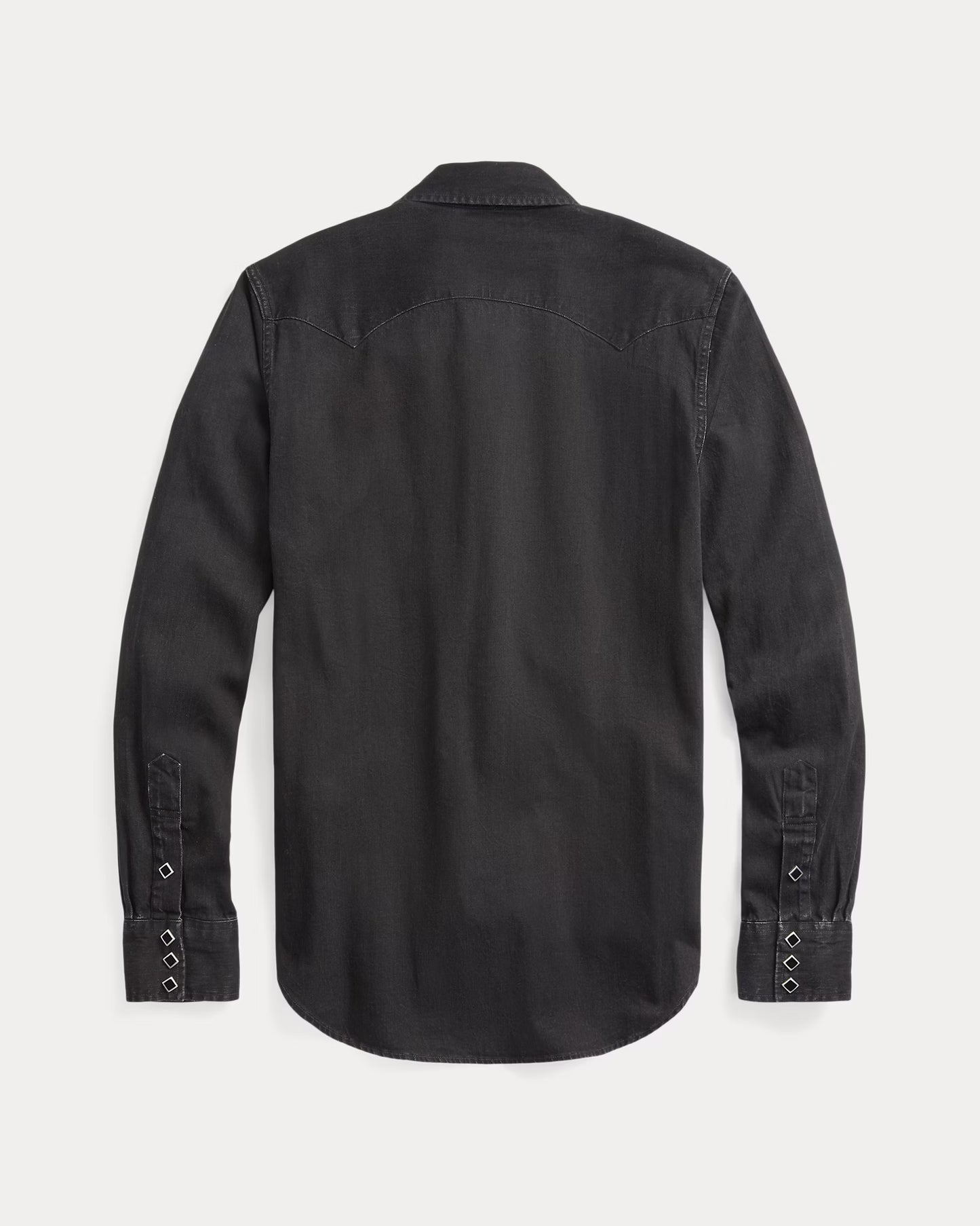 RRL Slim Fit Denim Western Shirt