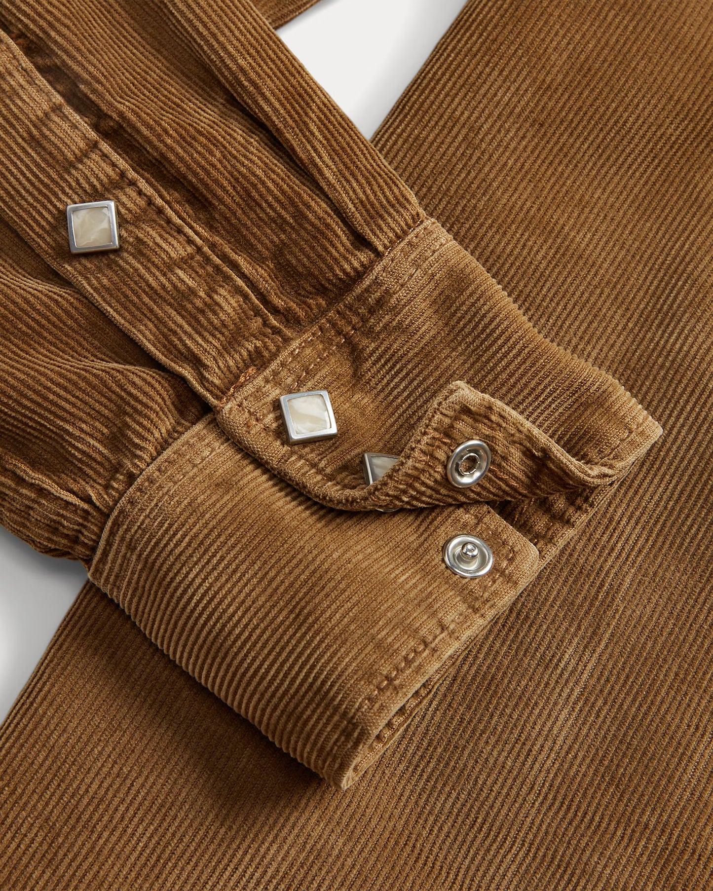 RRL Slim Fit Corduroy Western Shirt