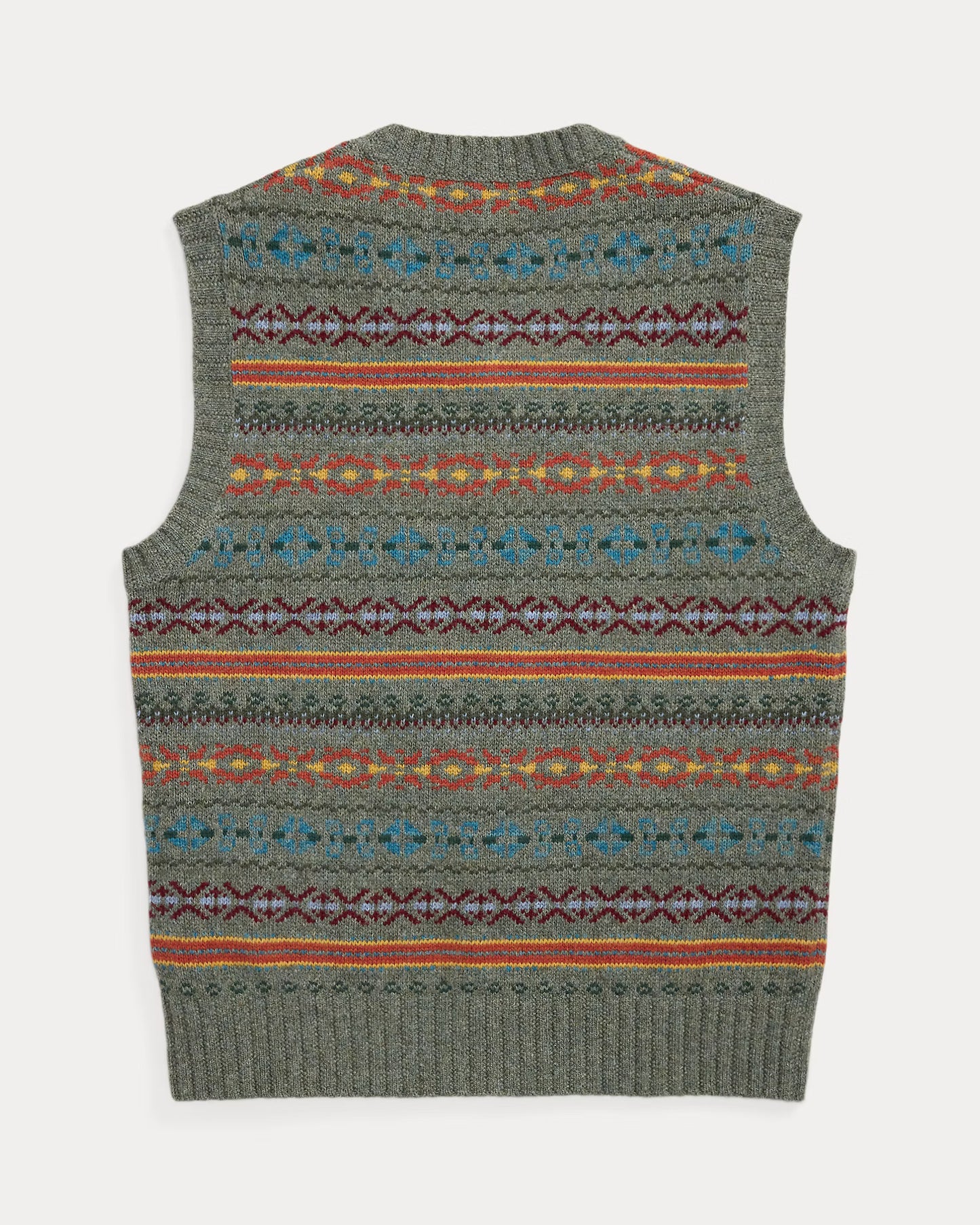 RRL Fair Isle Wool-Blend Sweater Vest