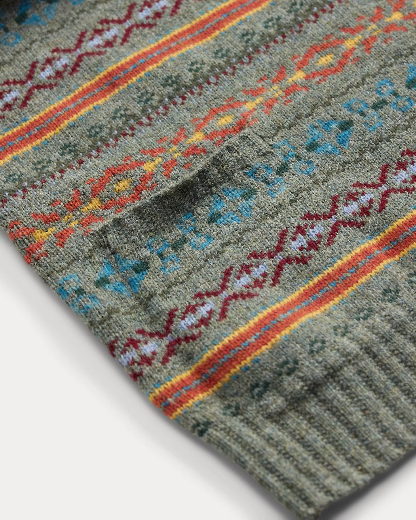 RRL Fair Isle Wool-Blend Sweater Vest