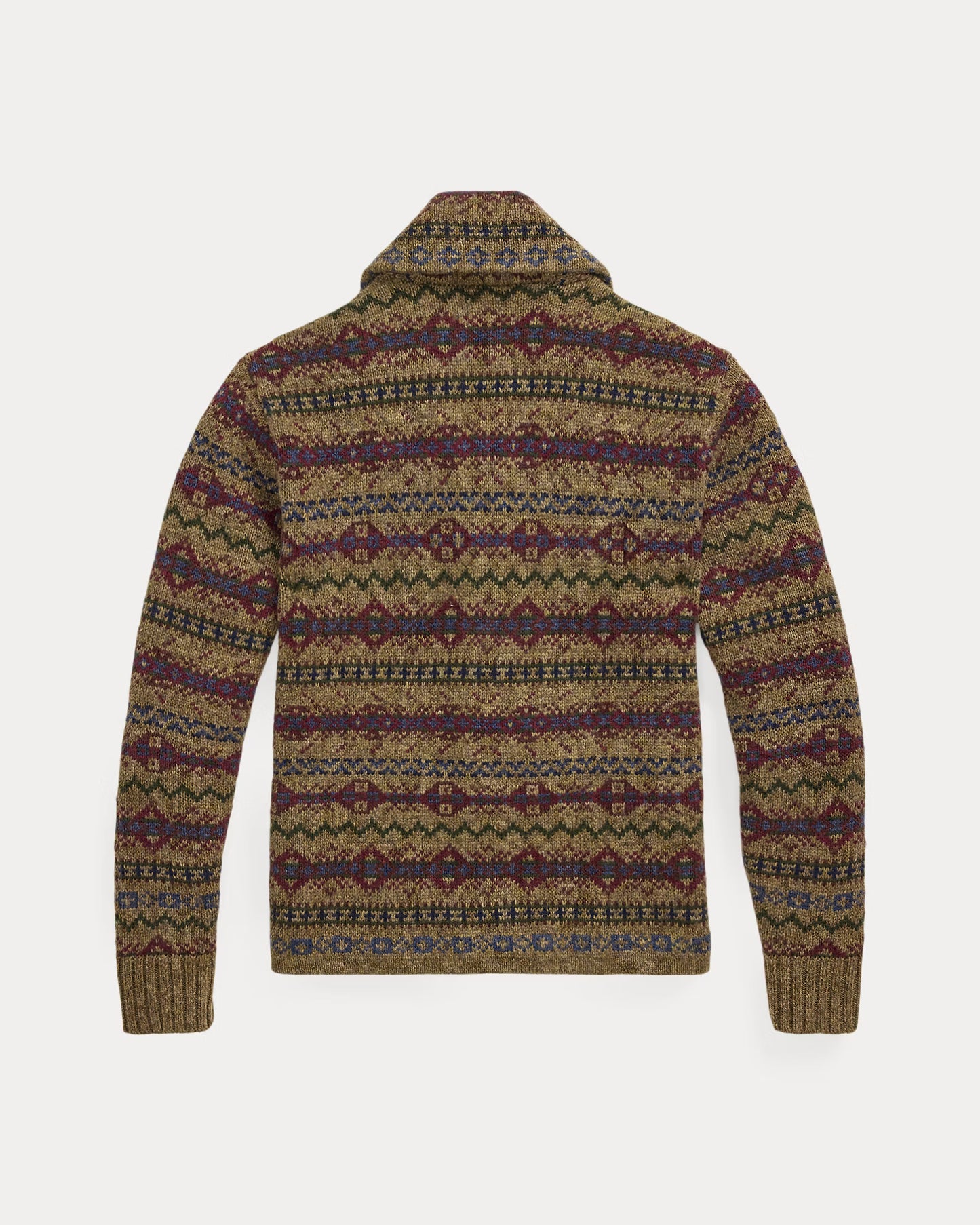 RRL Fair Isle Wool Cardigan