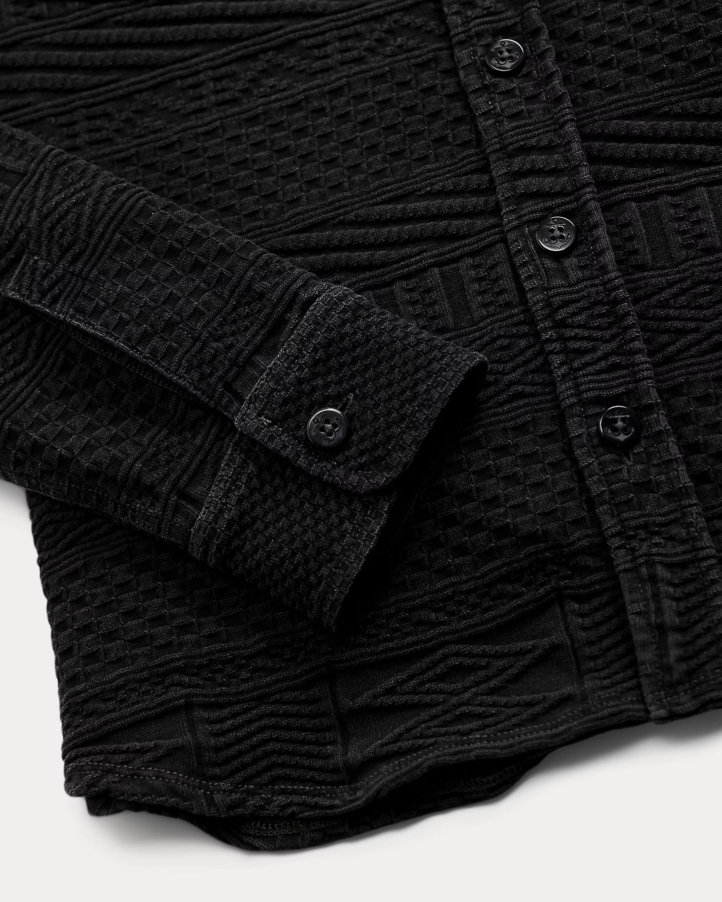 RRL Indigo Jacquard Workshirt