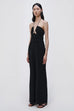 SIMKHAI Gala Plisse Jumpsuit