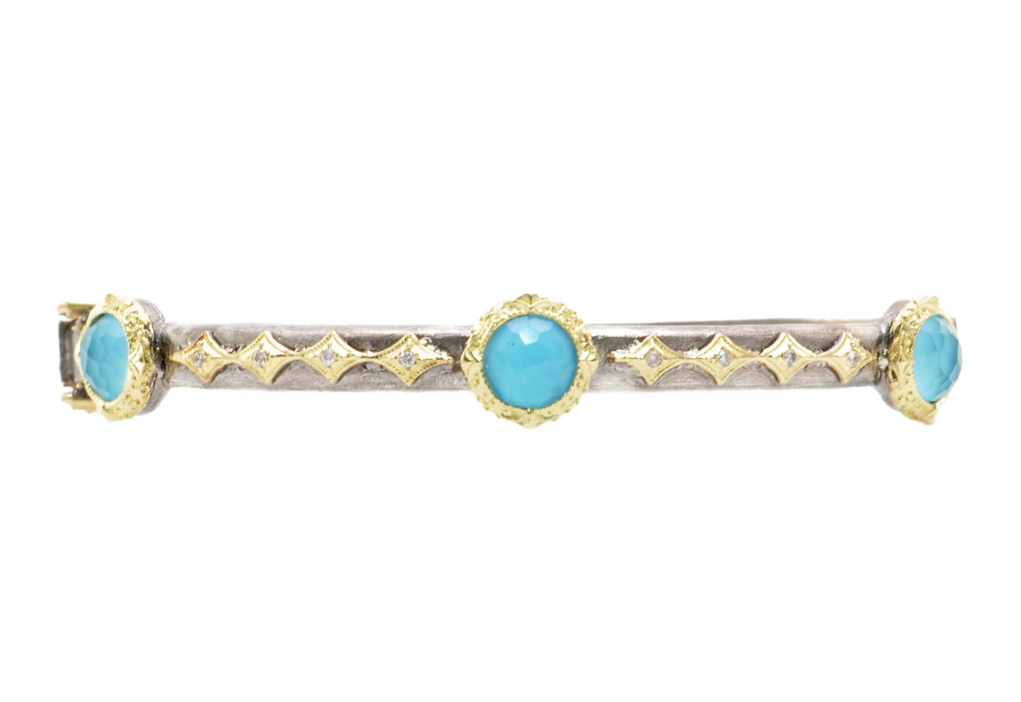 ARMENTA Turquoise Crivelli Bangle Bracelet