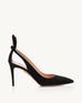 AQUAZZURA Bow Tie Pump 85