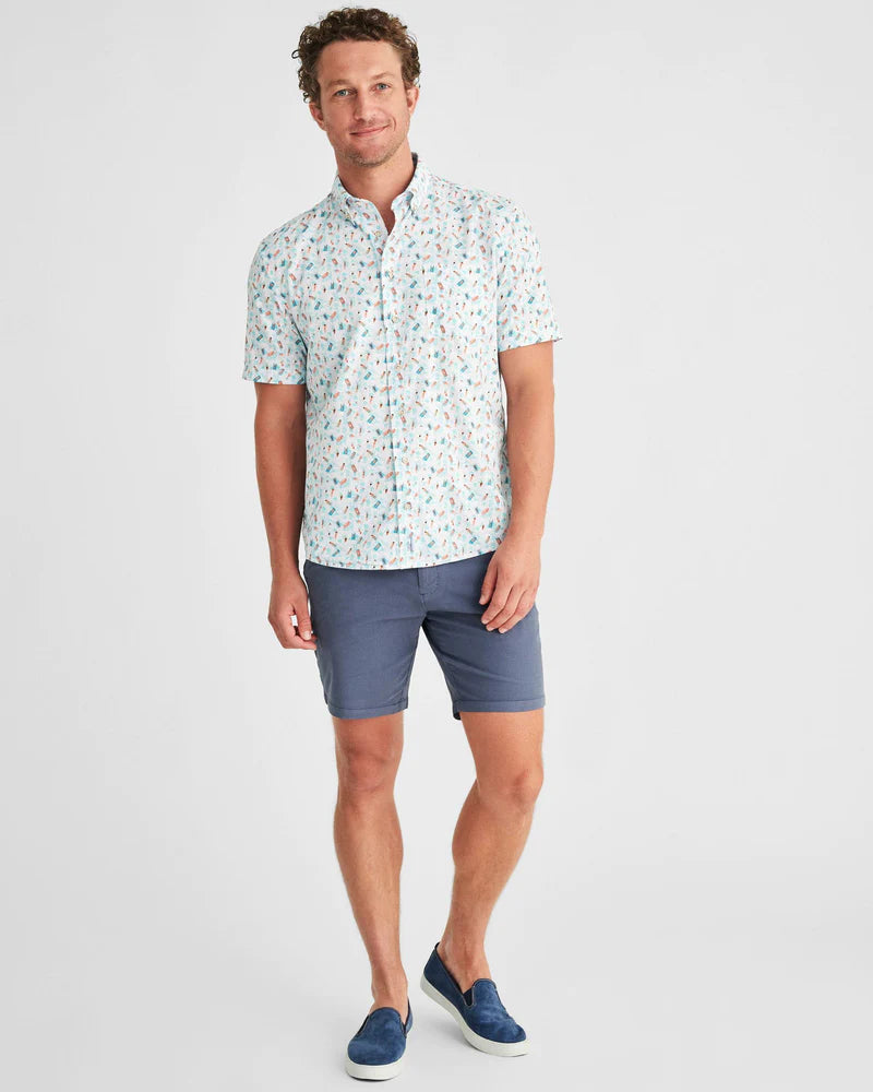 JOHNNIE-O Floaty Hangin' Out Button Up Shirt