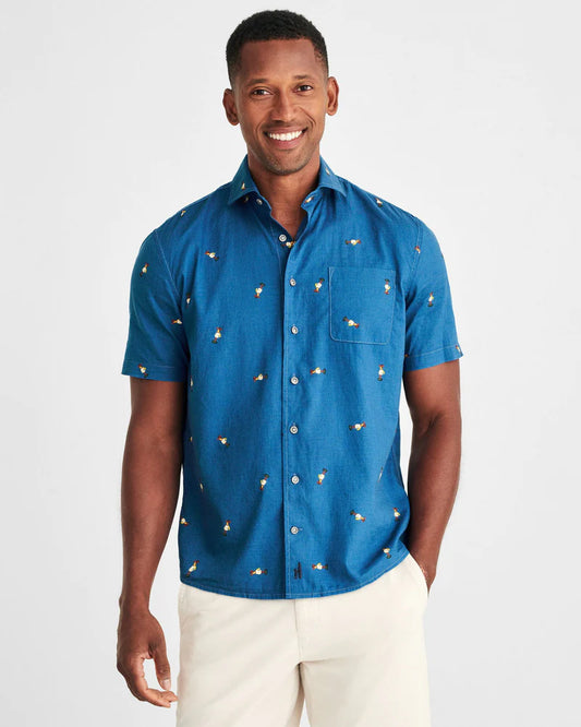 JOHNNIE-O Chappy Hangin' Out Button Up Shirt