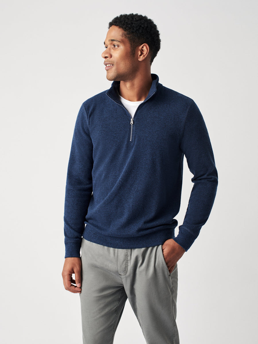 FAHERTY Legend Sweater Quarter Zip Pullover