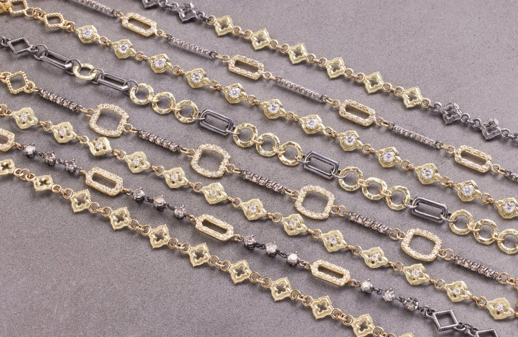 ARMENTA Crivelli Scroll Chain Bracelet