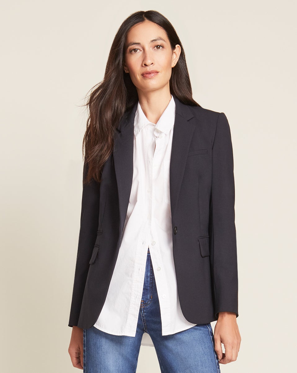 Veronica beard classic crepe jacket cheap