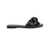 SANTONI Nappa Leather Slide Sandal with Knot (also available in BLUSH)